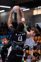 Fotos de la eliminatoria de Copa del Rey entre Anaitasuna y Bathco Torrelavega disputada este miércoles, 22 de abril, en el pabellón pamplonés