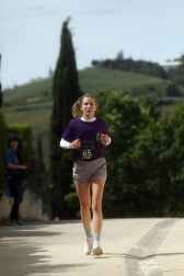 Participantes en el I Cross de Úcar disputado este domingo, 17 de mayo