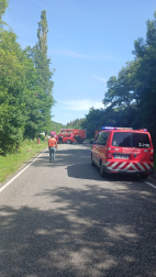 Foto del accidente de tráfico en Arce.