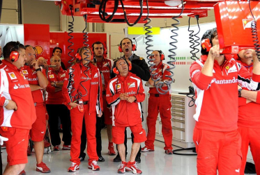 Sesión de clasificación GP de Gran Bretaña F1