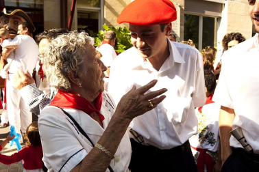 Los Gigantes salen a la calle en el Día de los mayores.