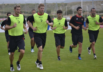 Primer entrenamiento de la pretemporada del nuevo Osasuna