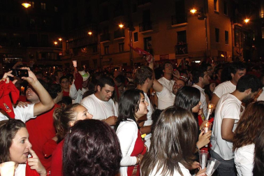 "POBRE DE MI" último día de las fiestas de San Fermin 2011, hasta el año que viene.