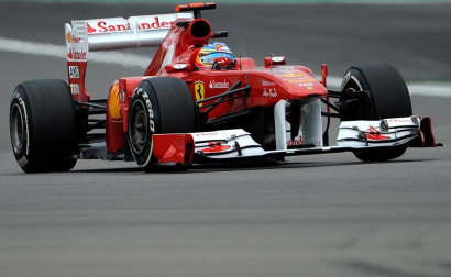 El piloto español Fernando Alonso (Ferrari) sigue demostrando que la evolución de su monoplaza va por buen camino y ha marcado este viernes el mejor registro en la primera sesión de entrenamientos libres del Gran Premio de Alemania, una vez más marcado de cerca por los Red Bull de Sebastian Vettel y Mark Webber.