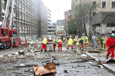 Imágenes del barrio gubernamental de Oslo
