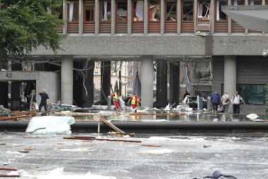 Imágenes del barrio gubernamental de Oslo