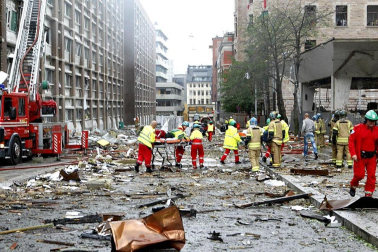 Imágenes del barrio gubernamental de Oslo
