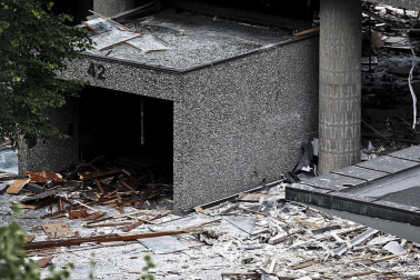 Imágenes del barrio gubernamental de Oslo