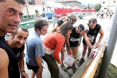 Resumen gráfico de las cinco ediciones de la Roncesvalles-Zubiri