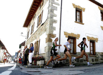 Resumen gráfico de las cinco ediciones de la Roncesvalles-Zubiri