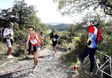 Resumen gráfico de las cinco ediciones de la Roncesvalles-Zubiri