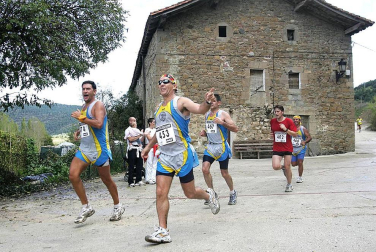 Resumen gráfico de las cinco ediciones de la Roncesvalles-Zubiri