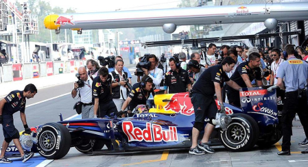 Vettel, 'pole' en el Gran Premio de Italia de Fórmula 1