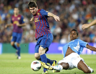 El Barcelona ha arrollado a Osasuna en el partido que han disputado este sábado en el Camp Nou