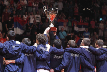 Final del Eurobasket de Lituania 2011 disputada entre España y Francia con victoria española por 98-85.
