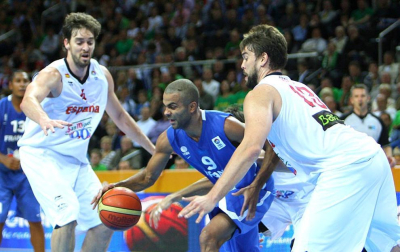 Final del Eurobasket de Lituania 2011 disputada entre España y Francia con victoria española por 98-85.