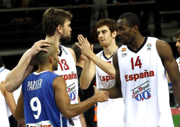Final del Eurobasket de Lituania 2011 disputada entre España y Francia con victoria española por 98-85.