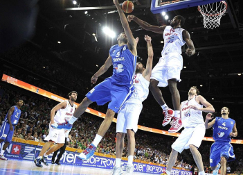 Final del Eurobasket de Lituania 2011 disputada entre España y Francia con victoria española por 98-85.
