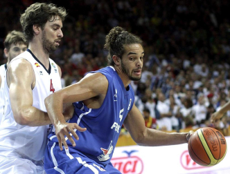 Final del Eurobasket de Lituania 2011 disputada entre España y Francia con victoria española por 98-85.