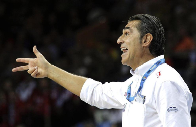 Final del Eurobasket de Lituania 2011 disputada entre España y Francia con victoria española por 98-85.
