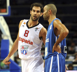 Final del Eurobasket de Lituania 2011 disputada entre España y Francia con victoria española por 98-85.