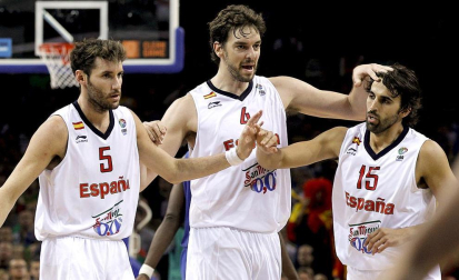 Final del Eurobasket de Lituania 2011 disputada entre España y Francia con victoria española por 98-85.