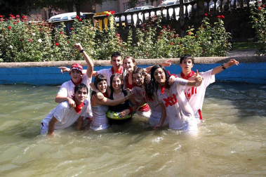 Imágenes de las fiestas en la localidad navarra de Corella y en la celebración de San Fermín Chiquito en Pamplona.