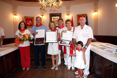 Imágenes de las fiestas en la localidad navarra de Corella y en la celebración de San Fermín Chiquito en Pamplona.