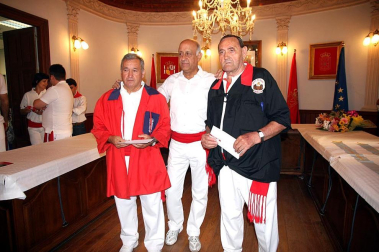 Imágenes de las fiestas en la localidad navarra de Corella y en la celebración de San Fermín Chiquito en Pamplona.