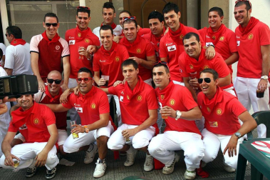 Imágenes de las fiestas en la localidad navarra de Corella y en la celebración de San Fermín Chiquito en Pamplona.