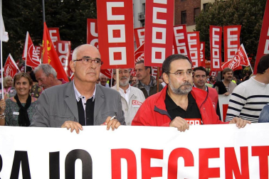 Entre 1.500 y 3.000 personas se han manifestado este jueves por la tarde en Pamplona