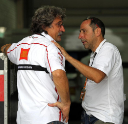 Imágenes del circuito de Sepang en Malasia tras conocerse la noticia de la muerte de Marco Simoncelli