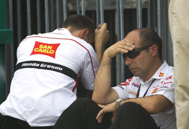 Imágenes del circuito de Sepang en Malasia tras conocerse la noticia de la muerte de Marco Simoncelli