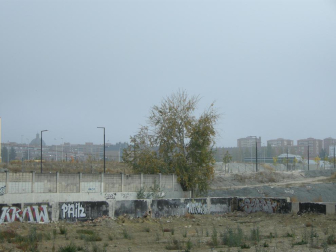 Varios lugares de Pamplona amanecen con niebla este domingo
