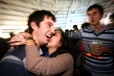 Imágenes de la celebración de la Carpa Universitaria durante la noche del viernes 4 de noviembre de 2011.