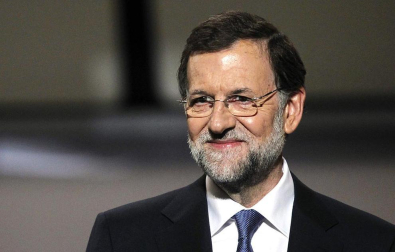 Rajoy y Rubalcaba se enfrentan en el debate televisado por la Academia de televisión, en el Palacio de Congresos.