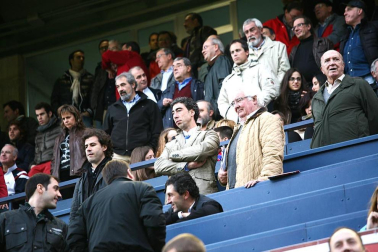 Imágenes de la afición del Reyno de Navarra en el encuentro Osasuna 0 - Rayo Vallecano 0.