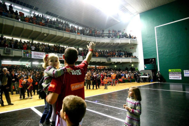 La despedida de Rubén Beloki en el frontón Labrit de Pamplona el 3 de diciembre de 2011