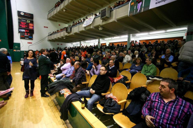 La despedida de Rubén Beloki en el frontón Labrit de Pamplona el 3 de diciembre de 2011