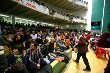La despedida de Rubén Beloki en el frontón Labrit de Pamplona el 3 de diciembre de 2011