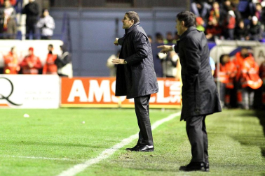 Imágenes del partido entre Osasuna y Villarreal que se ha disputado este domingo en Pamplona
