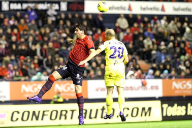 Imágenes del partido entre Osasuna y Villarreal que se ha disputado este domingo en Pamplona