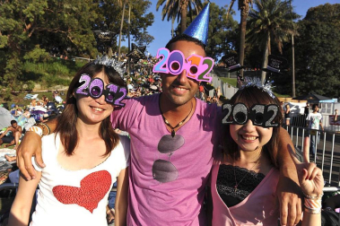 Imágenes de las celebraciones en distintas partes del mundo de la llegada del Año Nuevo 2012 y la despedida de 2011 en la tradicional Nochevieja.