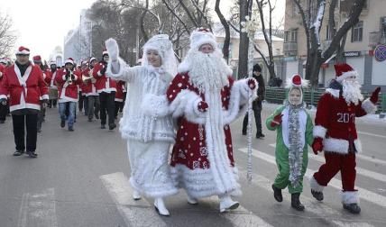 Imágenes de las celebraciones en distintas partes del mundo de la llegada del Año Nuevo 2012 y la despedida de 2011 en la tradicional Nochevieja.