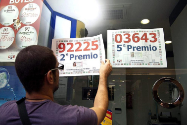 Celebraciones de los agraciados con el sorteo de 'El Niño'