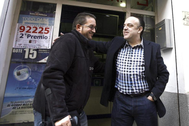 Celebraciones de los agraciados con el sorteo de 'El Niño'