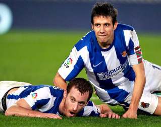 Imagen del partido de la 18ª jornada de Liga entre Real Sociedad y Osasuna