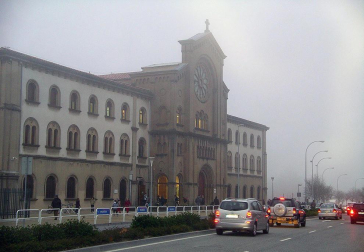 La Cuenca de Pamplona ha amanecido esta mañana rodeada por la niebla