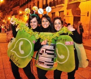 Ganadores del I Concurso de disfraces de Nochevieja en Diariodenavarra.es