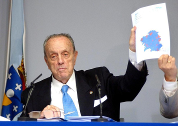 Imágenes de Manuel Fraga, que ha fallecido este domingo